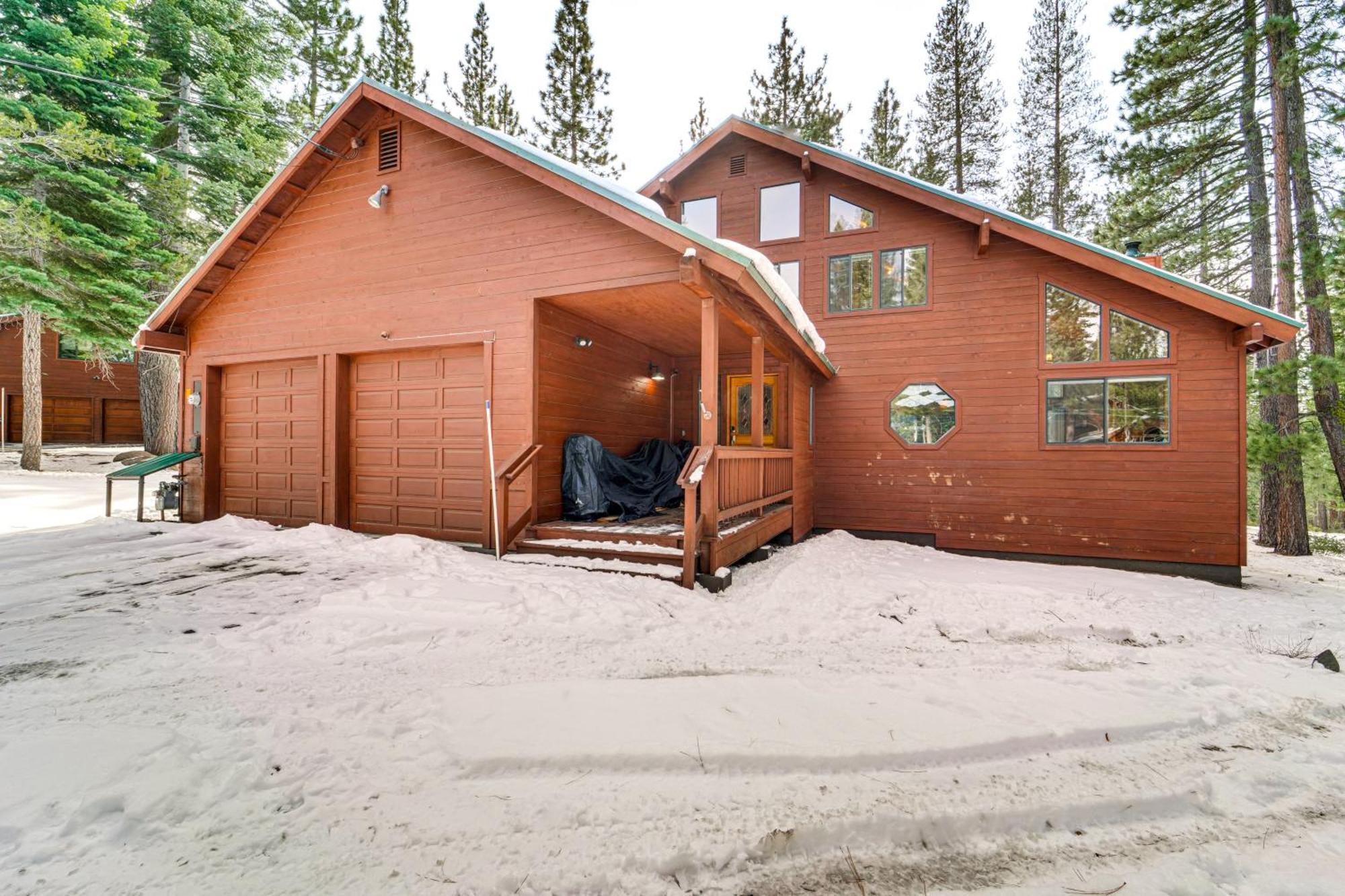 Family-Friendly Truckee Cabin In Tahoe Donner! Kültér fotó